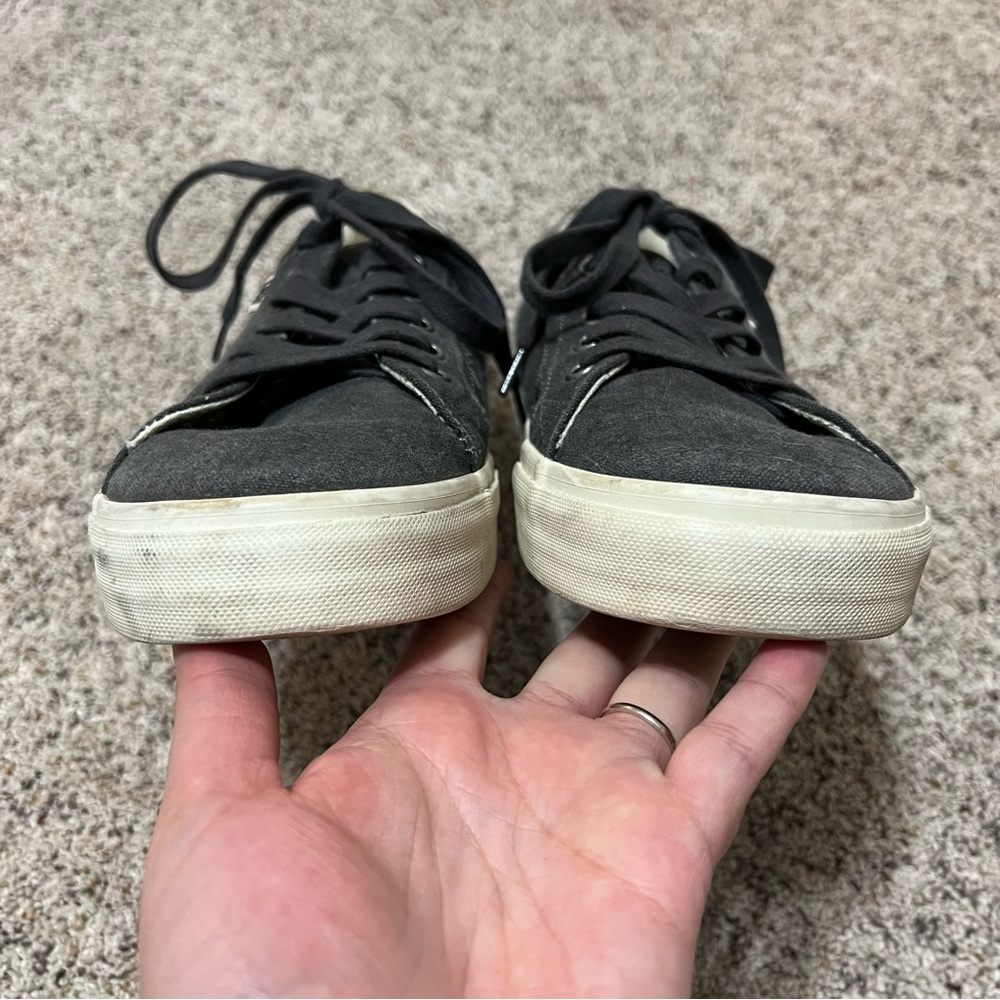 Taos Plim Soul Charcoal Grey Sneakers—10 - Picture 3 of 11